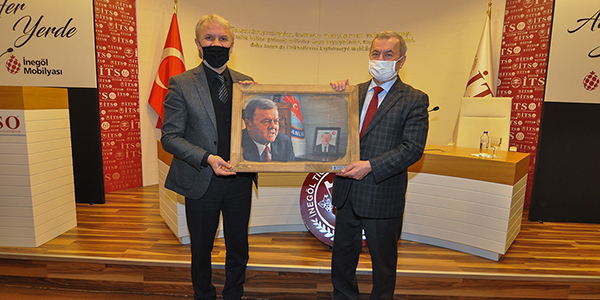 Kaymakam Görücü’den Odamıza Veda Ziyareti