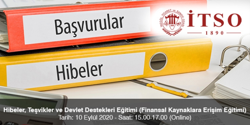 Hibeler, Teşvikler ve Devlet Destekleri Eğitimi (Finansal Kaynaklara Erişim Eğitimi)