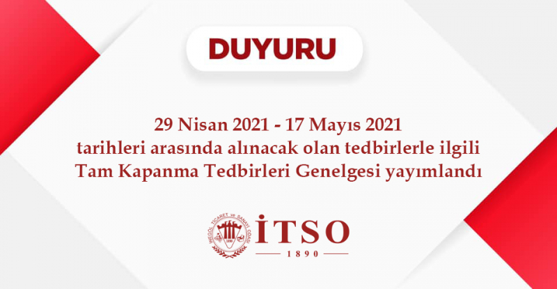 İçişleri Bakanlığı ‘Tam Kapanma Tedbirleri’ Genelgesini Yayımlandı