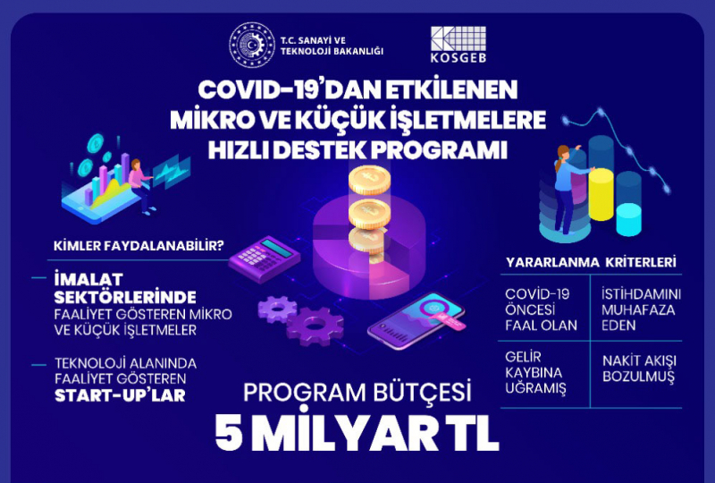 KOSGEB - Mikro ve Küçük İşletmelere Hızlı Destek Programı
