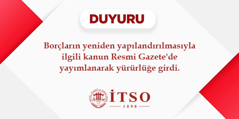 Bazı Alacakların Yeniden Yapılandırılması ile Bazı Kanunlarda Değişiklik Yapılmasına İlişkin Kanun