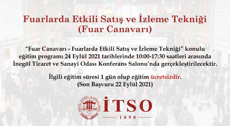 Fuar Canavarı (Fuarlarda Etkili Satış ve İzleme Tekniği) Eğitimi