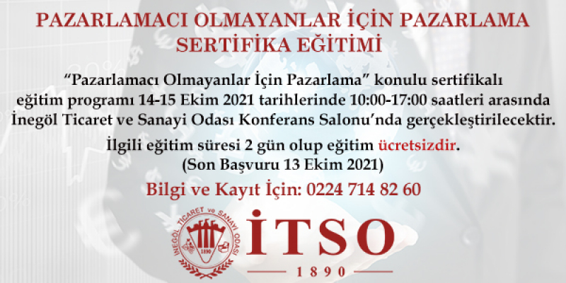Pazarlamacı Olmayanlar İçin Pazarlama Sertifika Eğitimi
