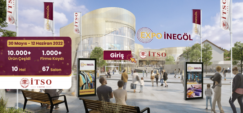 EXPO İNEGÖL'22 Sanal Fuarı 30 Mayıs 2022'de Başlıyor