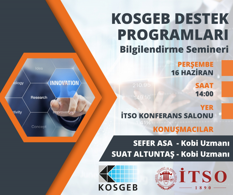 KOSGEB Destek Programları Bilgilendirme Semineri Hakkında