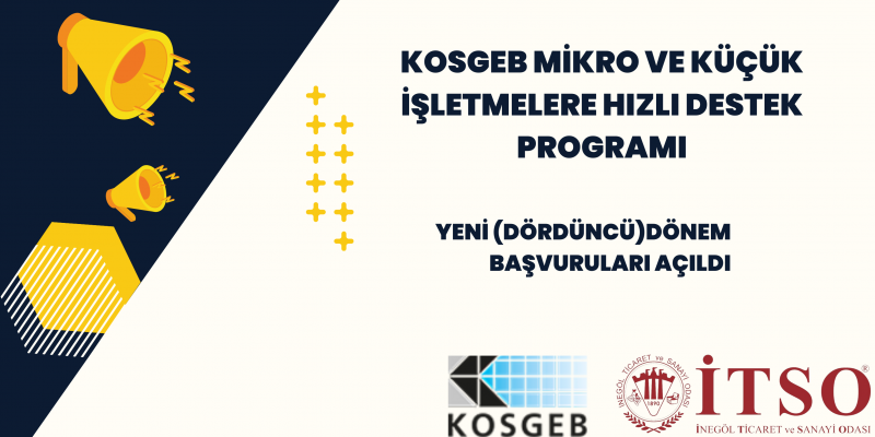 KOSGEB Mikro ve Küçük İşletmelere Hızlı Destek Programı Hakkında