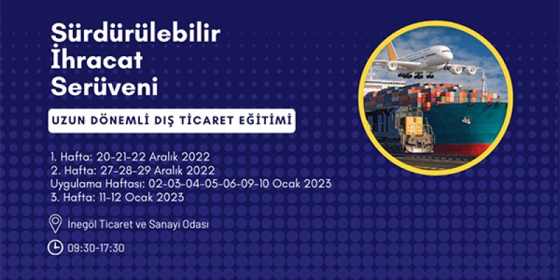 Sürdürülebilir İhracat Serüveni Eğitimi