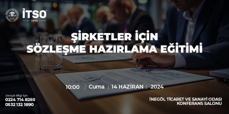 Şirketler İçin Sözleşme Hazırlama Eğitimi