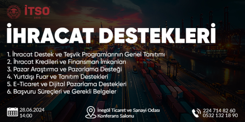 İhracat Destekleri Eğitimi